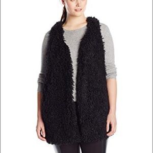 Soft & Lovely Faux Fur Vest by Melissa McCarthy